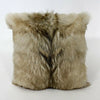 Brush Wolf Fur Pillow
