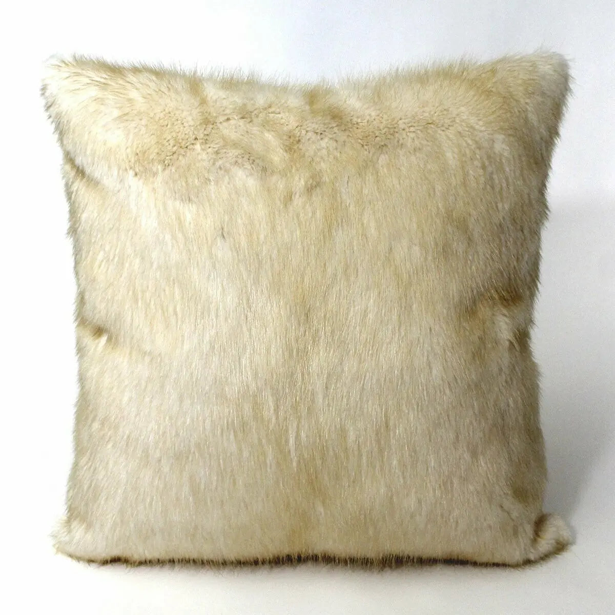 Vanilla Whiskey Beaver Fur Pillow