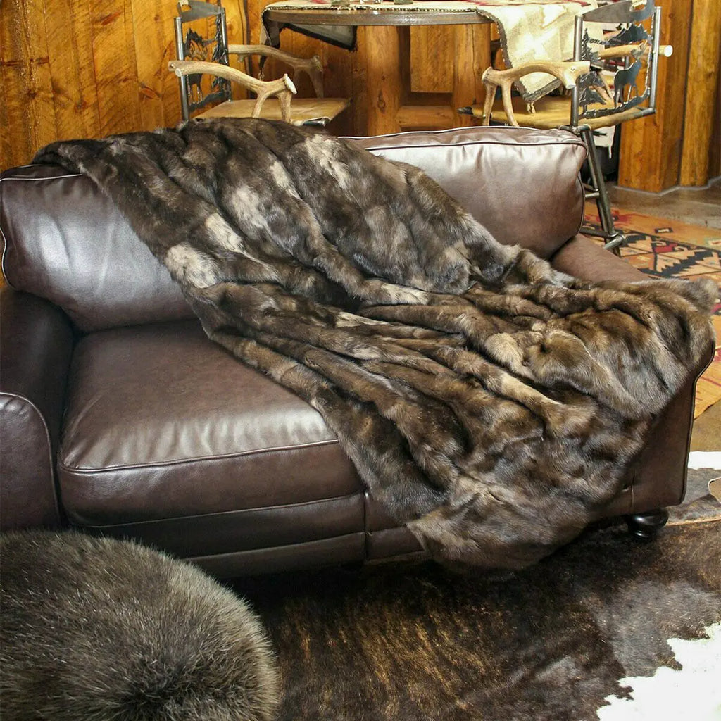 Custom Northern Canadian Sable Fur Blanket – True North Furs