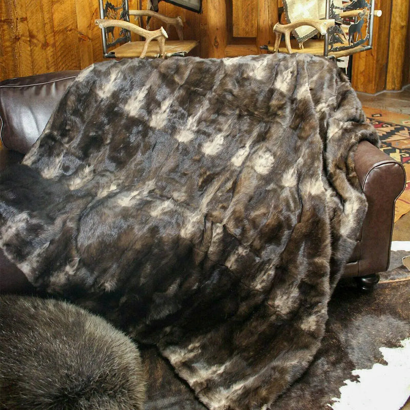 Alaskan Sable Fur blanket