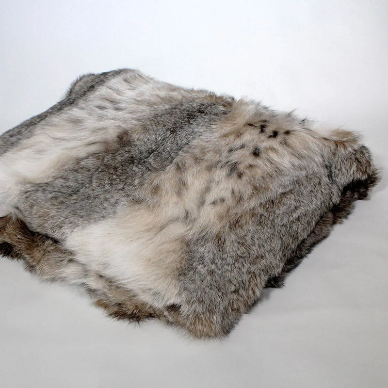 Lynx fur blanket hotsell