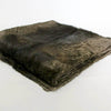 Dark Natural Longhair Beaver Fur Blanket