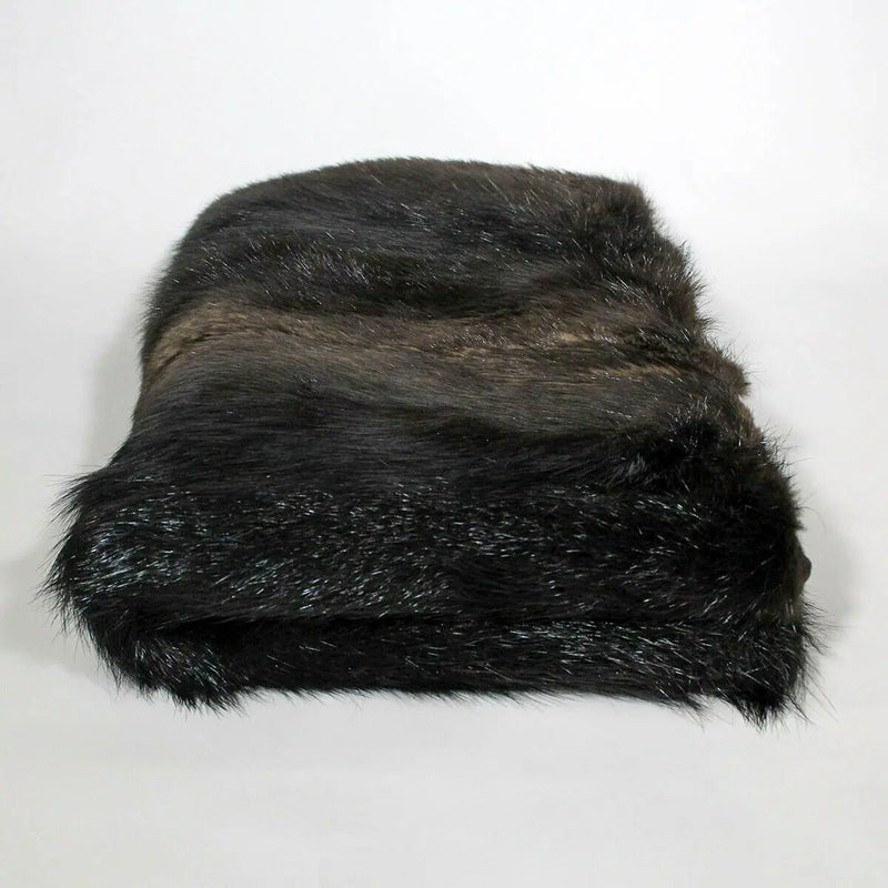 Black Beaver Fur blanket