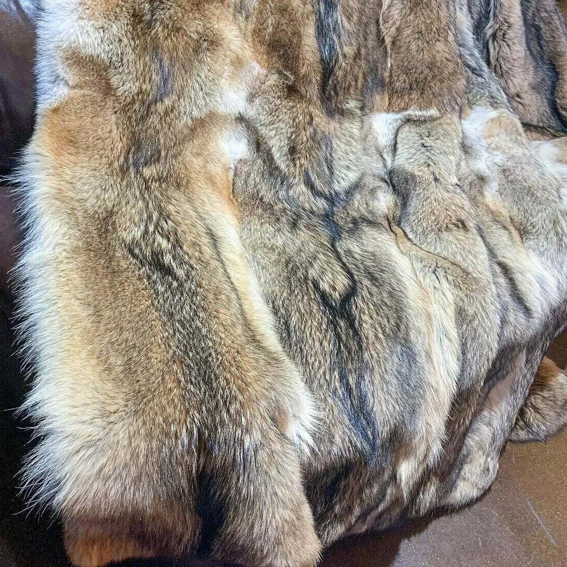 Fur blankets discount for sale
