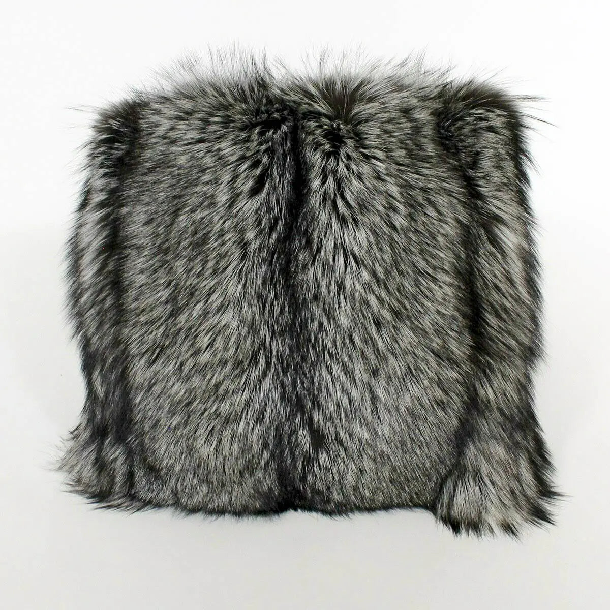 Scandinavian Silver Fox Fur Pillow True North Furs
