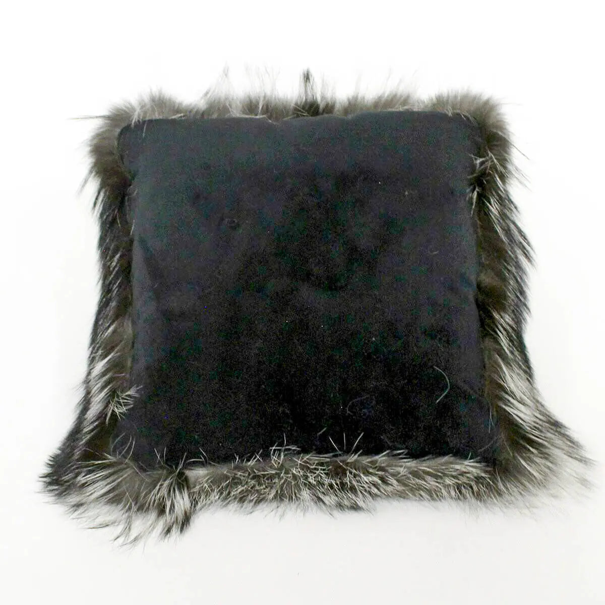 Silver fox shop pillow