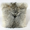 Western Coyote Fur Pillow